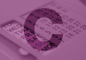 Calendaris sobretaula pot magnètic butxaca paret