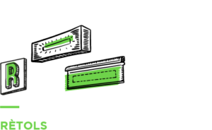 COMPOSICIÓ SERVEIS WEB AMB PICTOS 2026 ICONA retols metacrilat pvc espumat alumini composite retols caixa llum safata tanques publicitaries