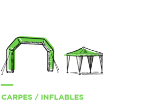 ICONA carpes inflables de venda de lloguer pont inflable